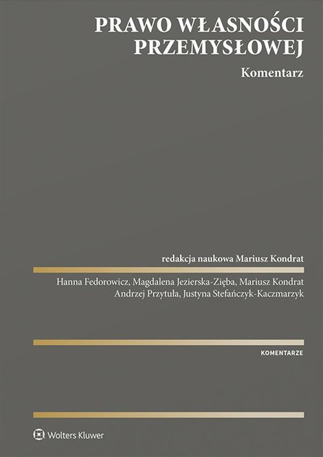 ebooki: Prawo własności przemysłowej. Komentarz – ebook