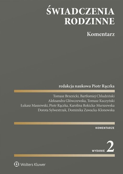 ebooki: Świadczenia rodzinne.  Komentarz – ebook