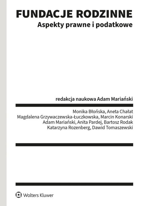 ebooki: Fundacje rodzinne. Aspekty prawne i podatkowe &ndash; ebook