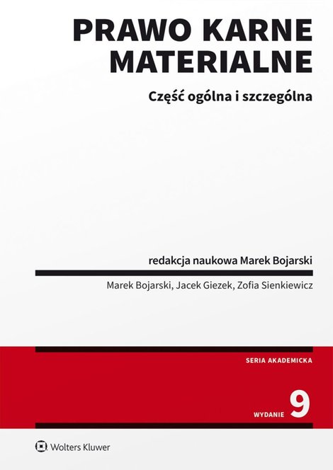 ebooki: Prawo karne materialne. Część og&oacute;lna i szczeg&oacute;lna &ndash; ebook