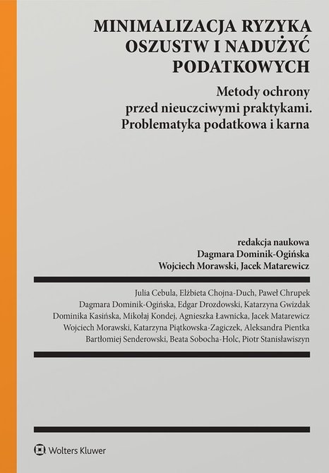 ebooki: Minimalizacja ryzyka oszustw i nadużyć podatkowych &ndash; ebook