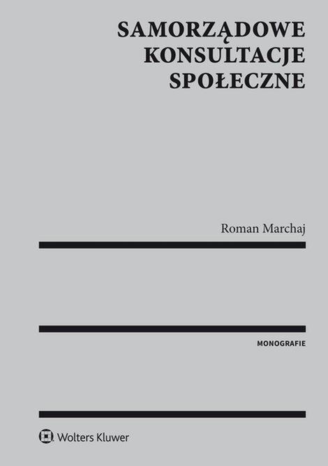 ebooki: Samorządowe konsultacje społeczne – ebook