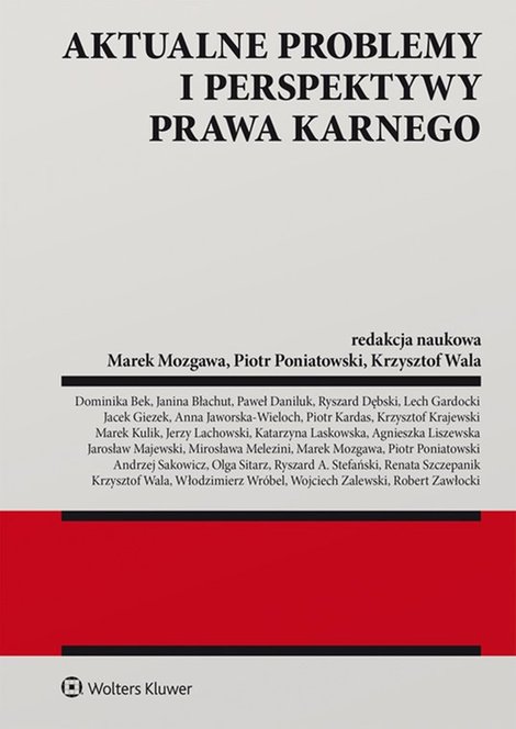ebooki: Aktualne problemy i perspektywy prawa karnego &ndash; ebook