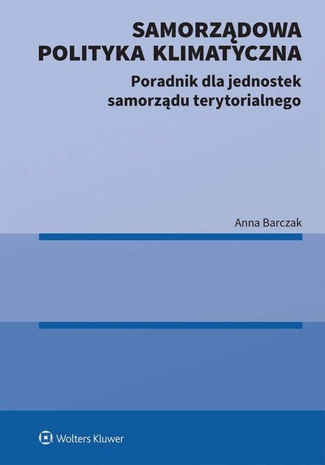 ebooki: Samorządowa polityka klimatyczna &ndash; ebook