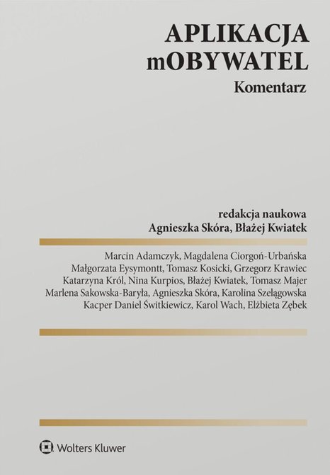 ebooki: Aplikacja mObywatel. Komentarz &ndash; ebook