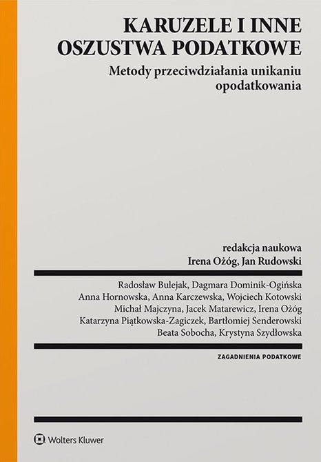 ebooki: Karuzele i inne oszustwa podatkowe. Metody przeciwdziałania unikaniu opodatkowania &ndash; ebook