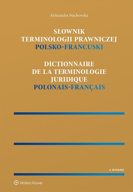 ebooki: Słownik terminologii prawniczej. Polsko-francuski &ndash; ebook