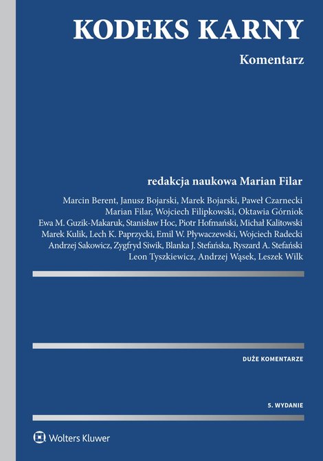 ebooki: Kodeks karny. Komentarz &ndash; ebook