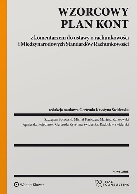 ebooki: Wzorcowy Plan Kont z komentarzem do ustawy o rachunkowości i Międzynarodowych Standard&oacute;w Rachunkowości &ndash; ebook