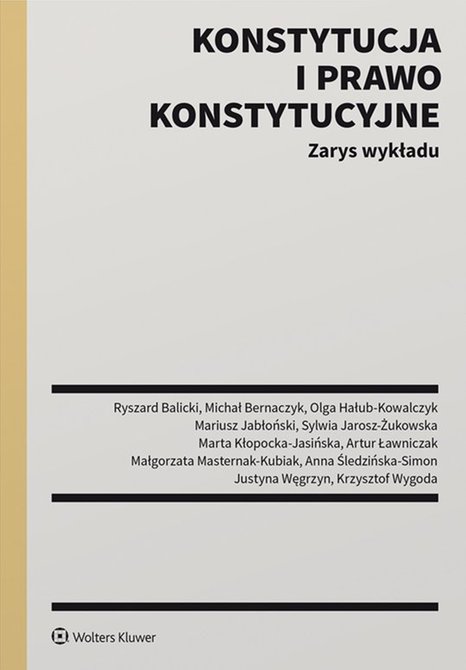 ebooki: Konstytucja i prawo konstytucyjne. Zarys wykładu &ndash; ebook