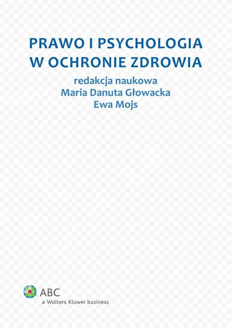 ebooki: Prawo i psychologia w ochronie zdrowia &ndash; ebook