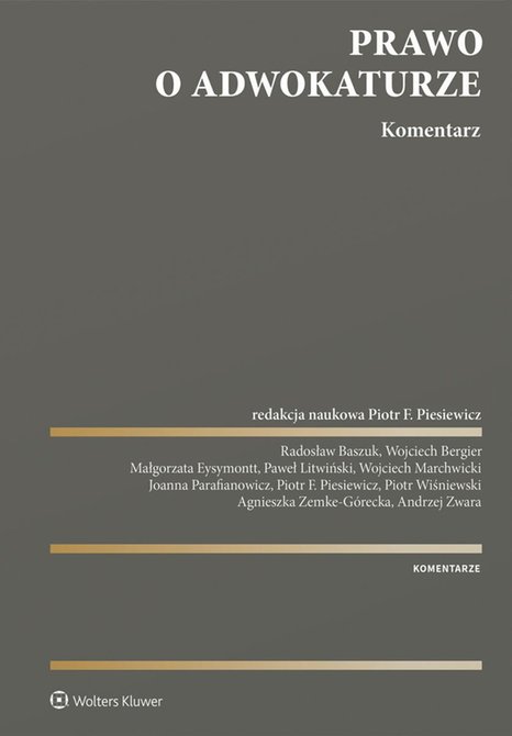 ebooki: Prawo o adwokaturze. Komentarz &ndash; ebook