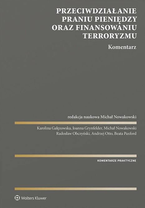 ebooki: Przeciwdziałanie praniu pieniędzy oraz finansowaniu terroryzmu. Komentarz &ndash; ebook