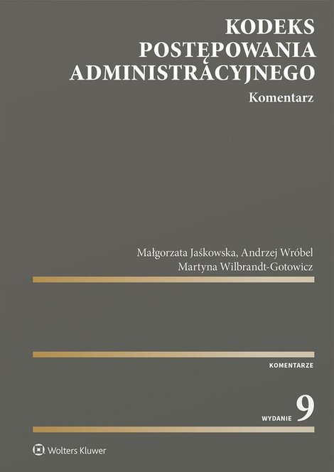 ebooki: Kodeks postępowania administracyjnego. Komentarz &ndash; ebook