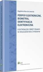 ebooki: Podpisy elektroniczne, biometria, identyfikacja elektroniczna &ndash; ebook