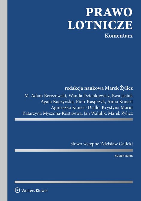 ebooki: Prawo lotnicze. Komentarz &ndash; ebook