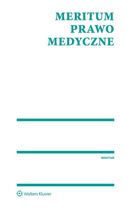 ebooki: MERITUM Prawo medyczne &ndash; ebook