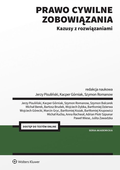 ebooki: Prawo cywilne. Zobowiązania. Kazusy z rozwiązaniami &ndash; ebook