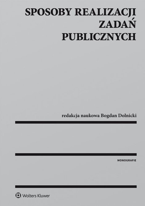 ebooki: Sposoby realizacji zadań publicznych &ndash; ebook