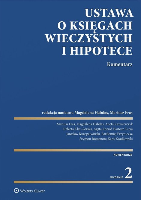 ebooki: Ustawa o księgach wieczystych i hipotece. Komentarz &ndash; ebook
