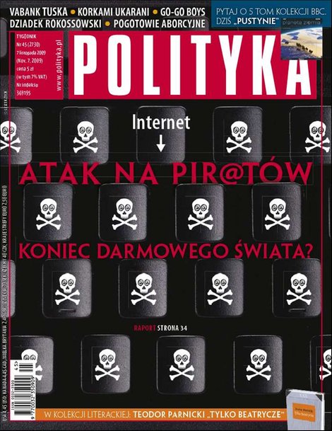e-prasa: Polityka &ndash; e-wydanie &ndash; 45/2009