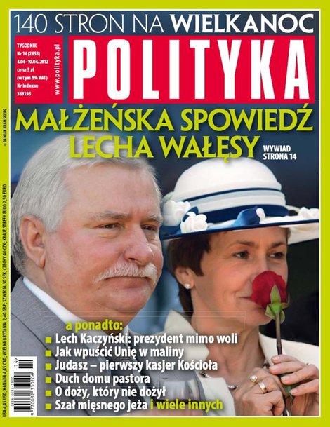 e-prasa: Polityka &ndash; e-wydanie &ndash; 14/2012