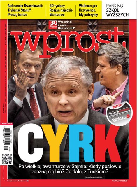 e-prasa: Wprost &ndash; e-wydanie &ndash; 20/2012