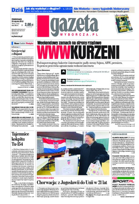 e-prasa: Gazeta Wyborcza - Ł&oacute;dź &ndash; e-wydanie &ndash; 18/2012