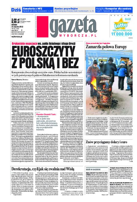 e-prasa: Gazeta Wyborcza - Ł&oacute;dź &ndash; e-wydanie &ndash; 25/2012
