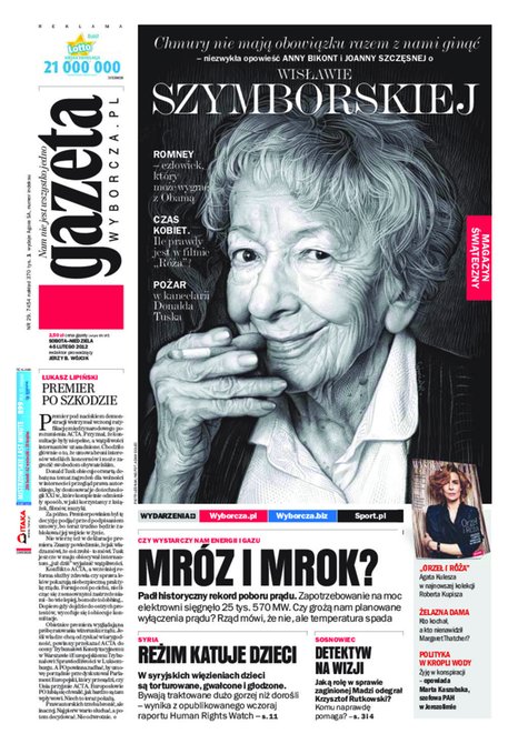 e-prasa: Gazeta Wyborcza - Ł&oacute;dź &ndash; e-wydanie &ndash; 29/2012