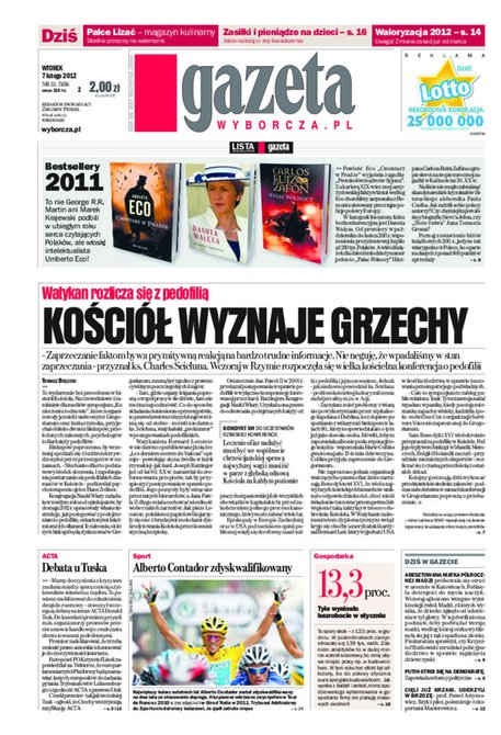 e-prasa: Gazeta Wyborcza - Ł&oacute;dź &ndash; e-wydanie &ndash; 31/2012