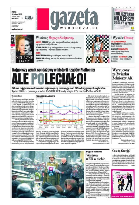 e-prasa: Gazeta Wyborcza - Ł&oacute;dź &ndash; e-wydanie &ndash; 34/2012