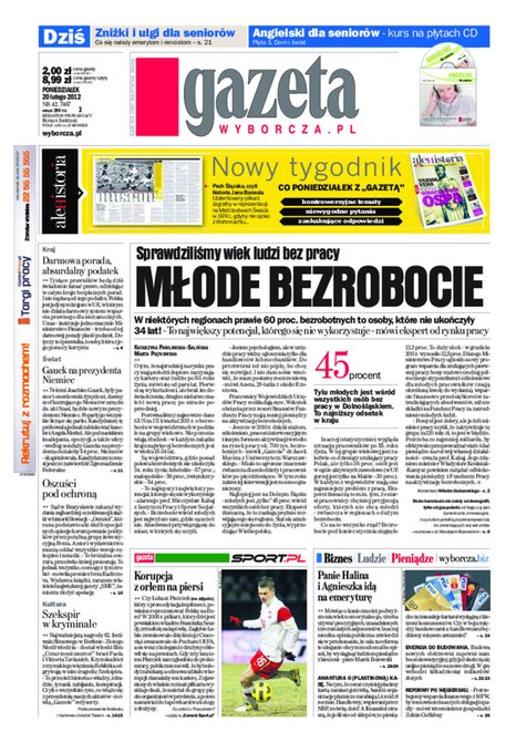 e-prasa: Gazeta Wyborcza - Rzesz&oacute;w &ndash; e-wydanie &ndash; 42/2012