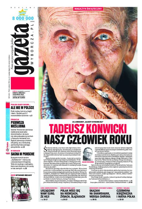 e-prasa: Gazeta Wyborcza - Szczecin &ndash; e-wydanie &ndash; 116/2012