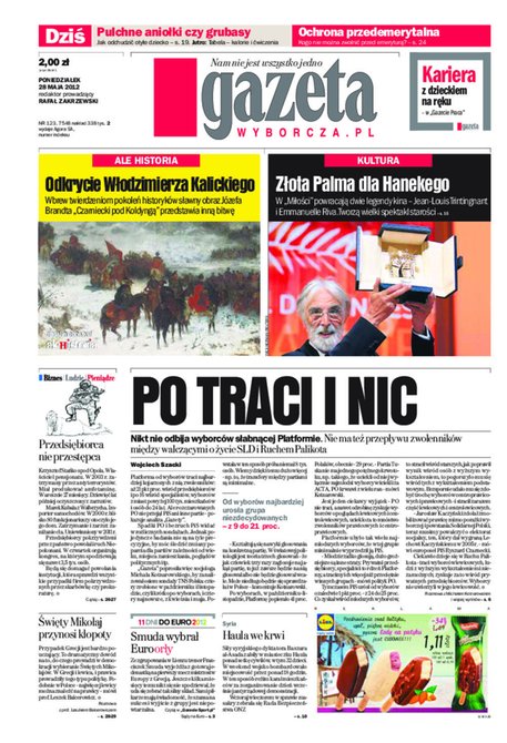e-prasa: Gazeta Wyborcza - Rzesz&oacute;w &ndash; e-wydanie &ndash; 123/2012