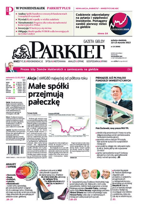 e-prasa: Parkiet &ndash; e-wydanie &ndash; 10/2013