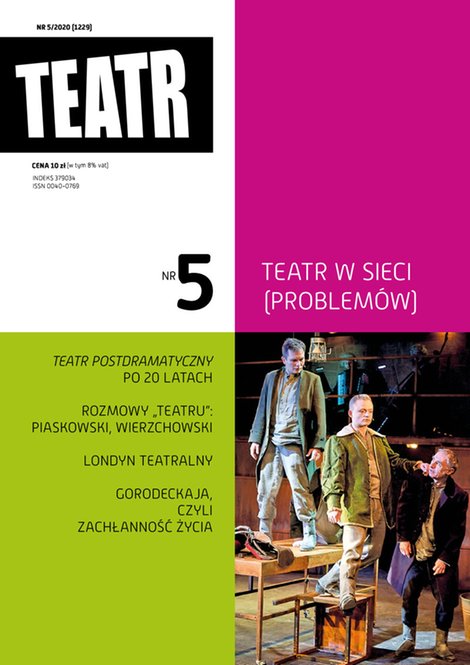 e-prasa: Teatr &ndash; e-wydanie &ndash; 5/2020