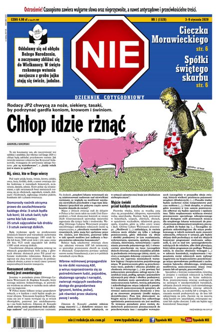 e-prasa: NIE &ndash; e-wydanie &ndash; 1/2020