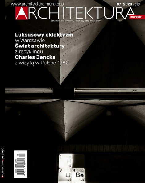 e-prasa: Architektura &ndash; e-wydanie &ndash; 7/2020