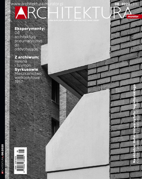 e-prasa: Architektura &ndash; e-wydanie &ndash; 8/2020