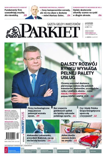 e-prasa: Parkiet &ndash; e-wydanie &ndash; 123/2021