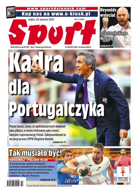 e-prasa: Sport – e-wydanie – 17/2021