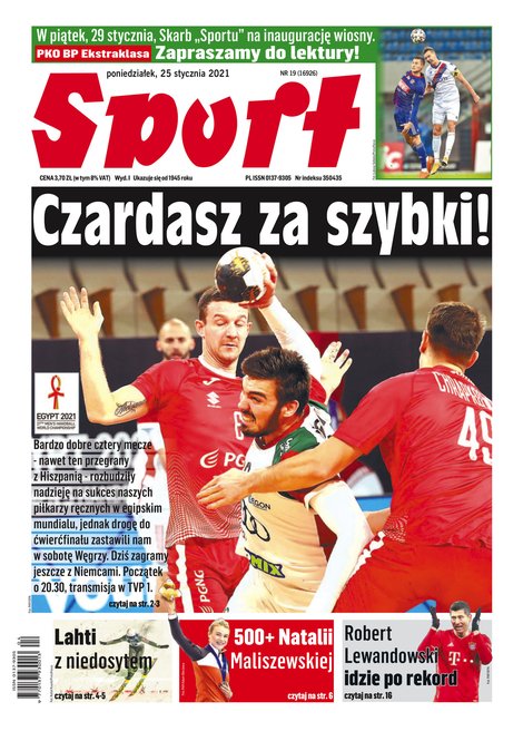 e-prasa: Sport &ndash; e-wydanie &ndash; 19/2021