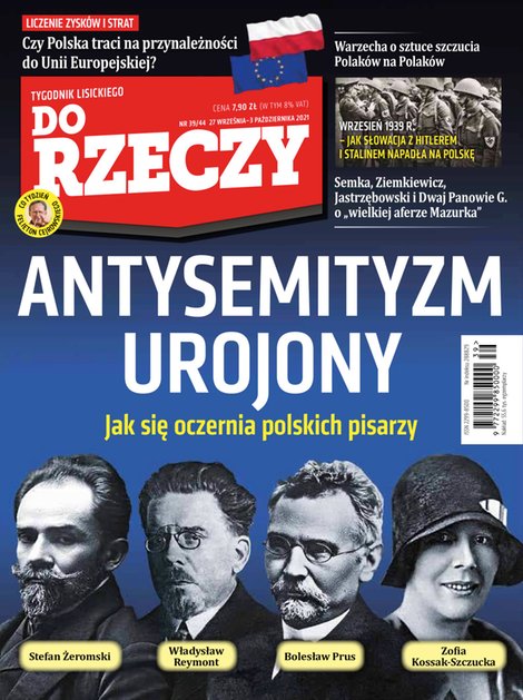 e-prasa: Tygodnik Do Rzeczy &ndash; e-wydanie &ndash; 39/2021