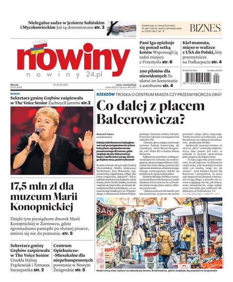 e-prasa: Nowiny &ndash; e-wydanie &ndash; 16/2024