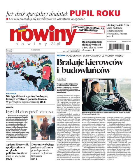 e-prasa: Nowiny &ndash; e-wydanie &ndash; 23/2024