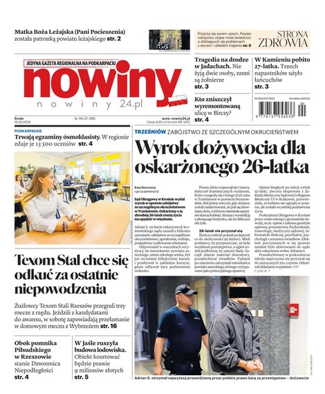 e-prasa: Nowiny &ndash; e-wydanie &ndash; 94/2024
