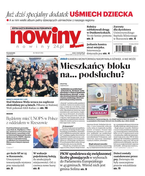 e-prasa: Nowiny &ndash; e-wydanie &ndash; 106/2024