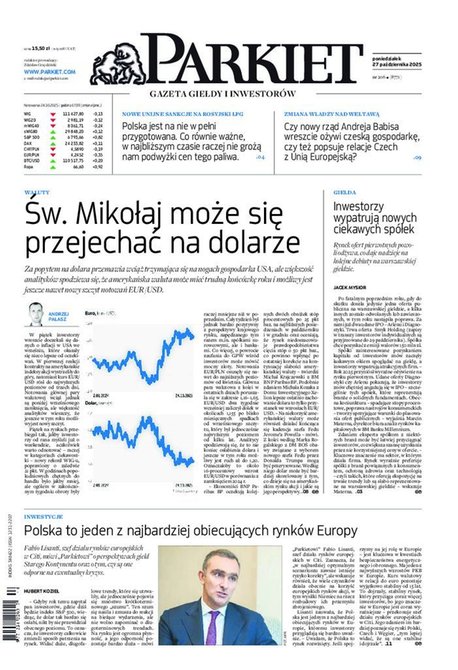 e-prasa: Parkiet – e-wydanie – 206/2025