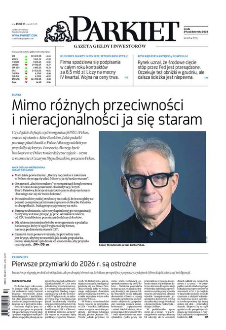 e-prasa: Parkiet – e-wydanie – 208/2025
